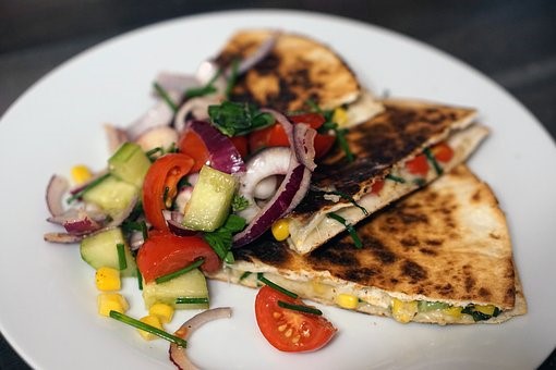 Black Bean and Zucchini Quesadilla