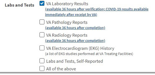 Where Are My Labs And Test Results? - My HealtheVet - My HealtheVet